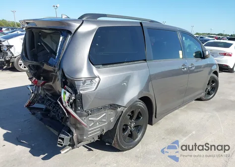 2018 Toyota Sienna Le 8 Passenger из США, поврежденный, VIN 5TDKZ3DC1JS937801